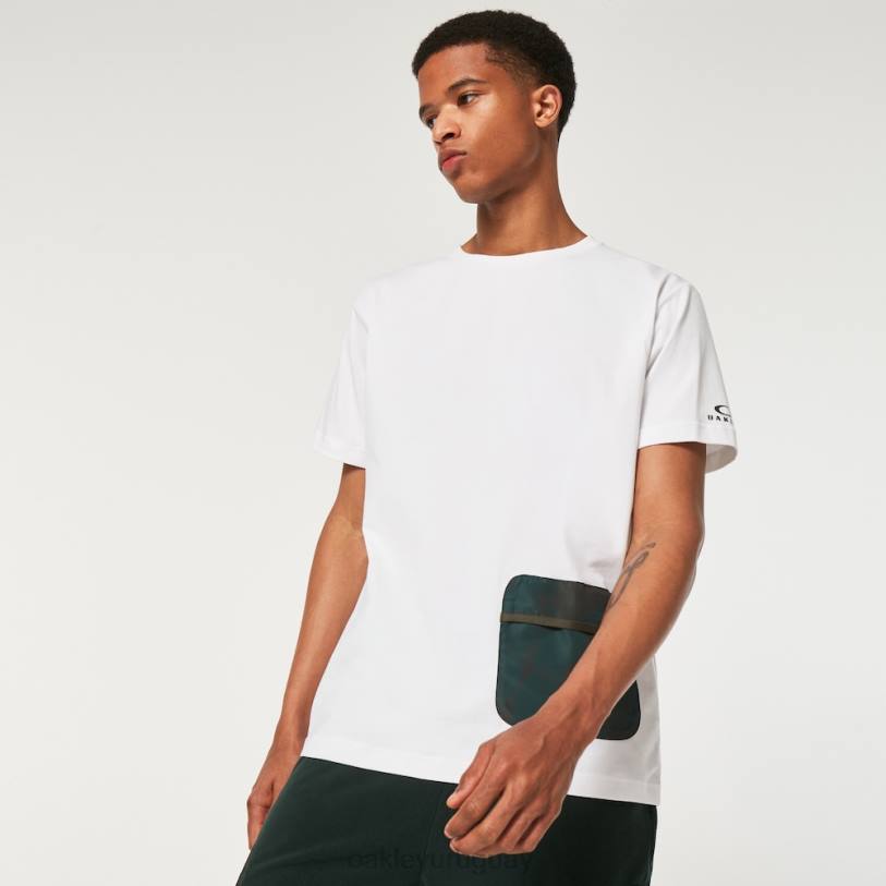 Oakley camiseta con bolsillo de pasión por los viajes XT4H2332 ropa blanco