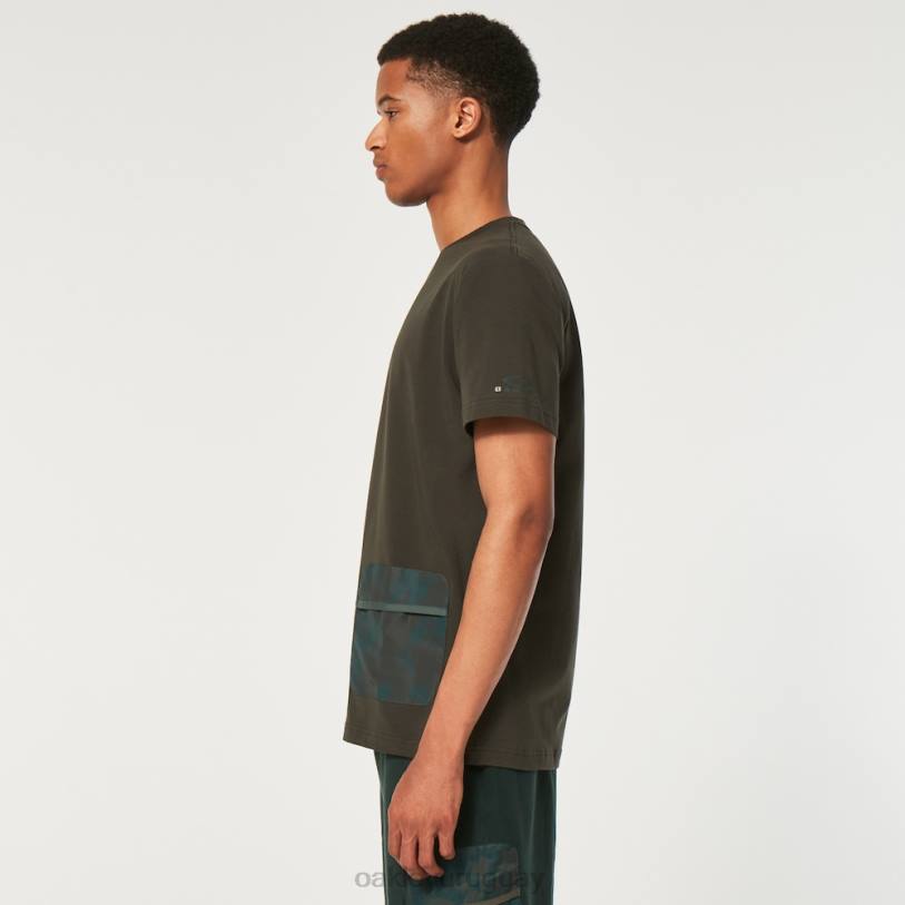 Oakley camiseta con bolsillo de pasión por los viajes XT4H2333 ropa nuevo pincel oscuro