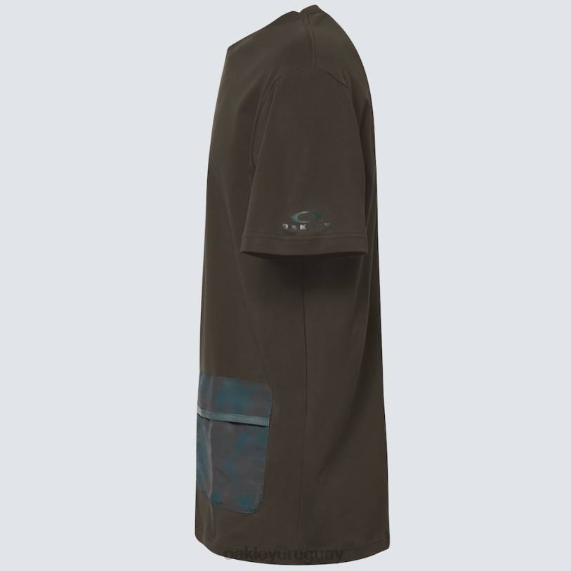 Oakley camiseta con bolsillo de pasión por los viajes XT4H2333 ropa nuevo pincel oscuro