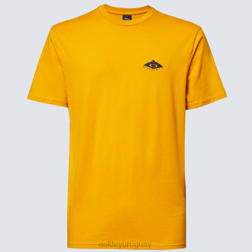Oakley camiseta con elipse de pico XT4H2343 ropa ámbar amarillo