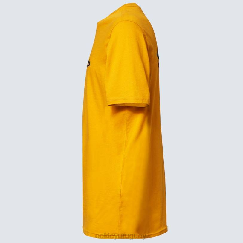 Oakley camiseta con elipse de pico XT4H2343 ropa ámbar amarillo