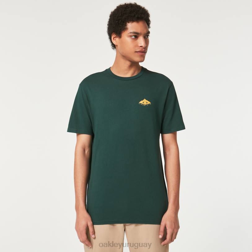 Oakley camiseta con elipse de pico XT4H2347 ropa cazador verde