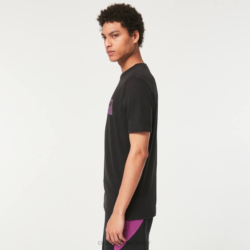 Oakley camiseta con líneas degradadas b1b rc XT4H2336 ropa apagón