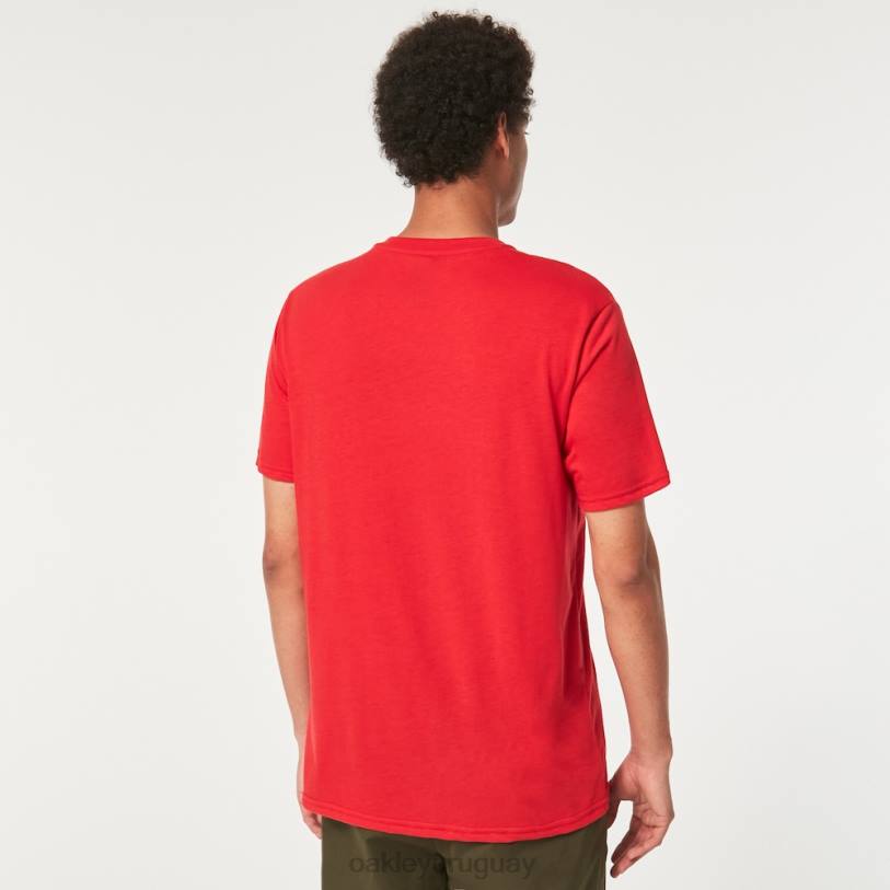Oakley camiseta con líneas degradadas b1b rc XT4H2337 ropa línea roja