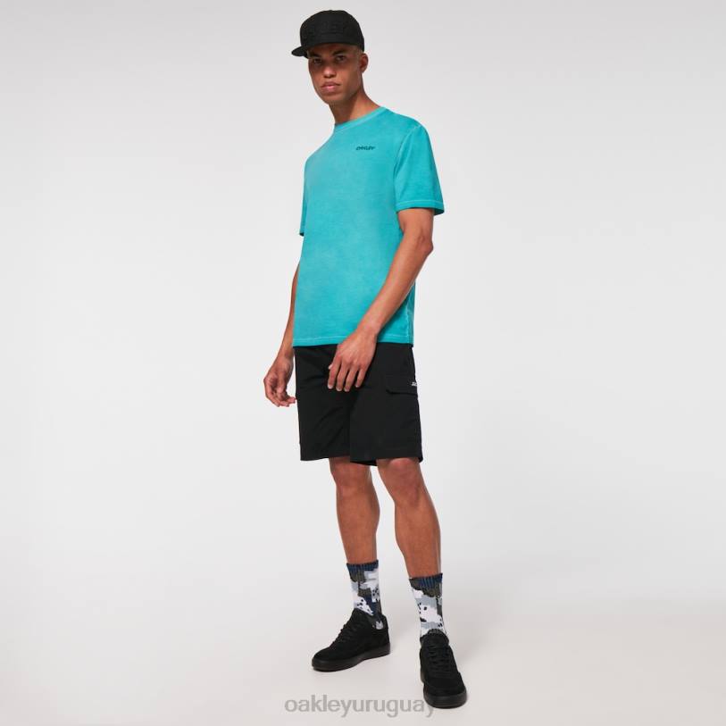 Oakley camiseta con logo b1b sobreteñida XT4H2479 ropa lago Verde