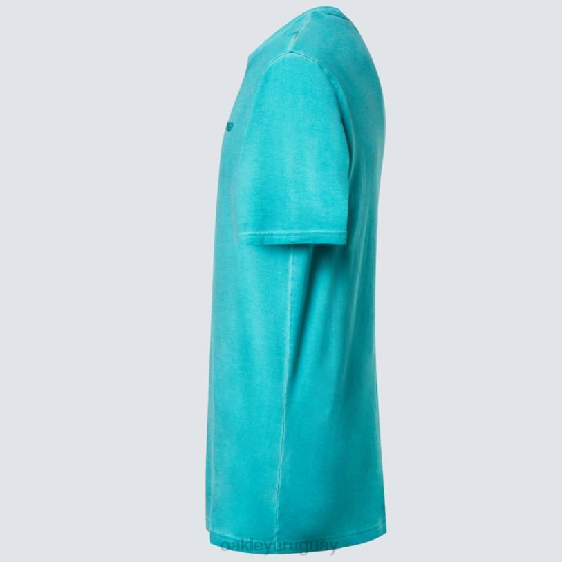 Oakley camiseta con logo b1b sobreteñida XT4H2479 ropa lago Verde