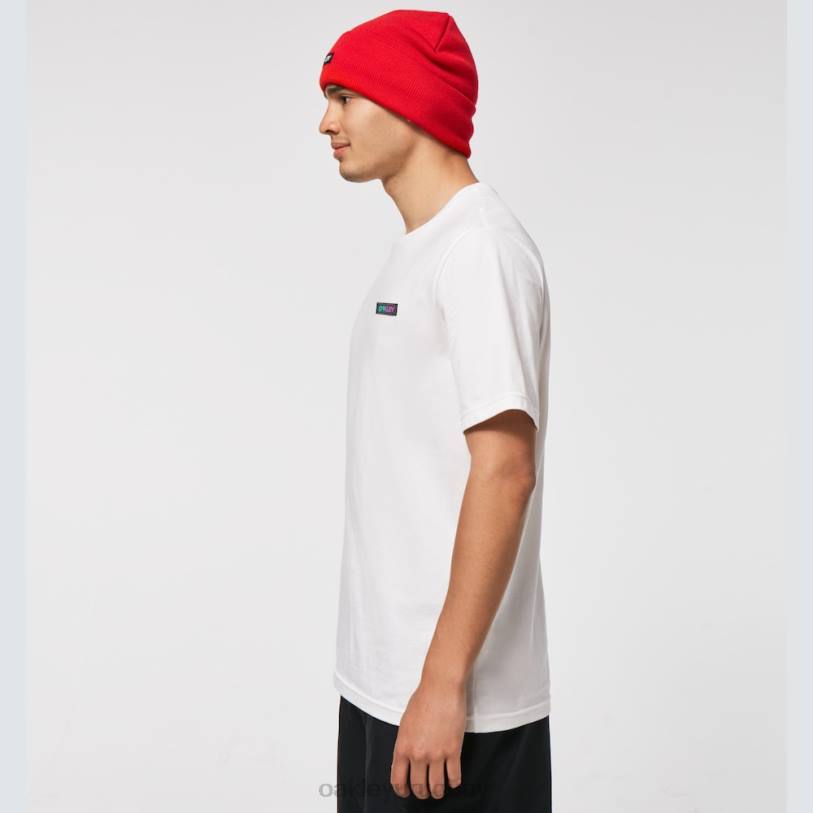 Oakley camiseta con parche b1b degradado XT4H2456 ropa blanco