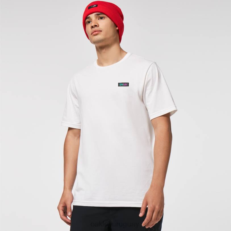 Oakley camiseta con parche b1b degradado XT4H2456 ropa blanco