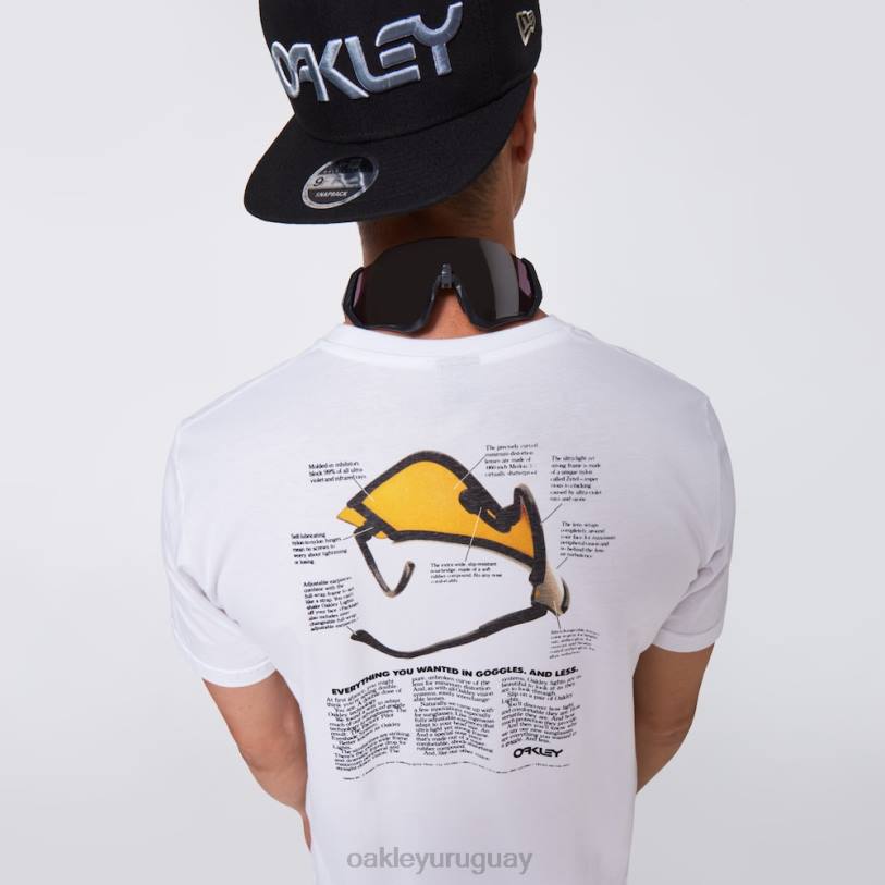 Oakley camiseta con visera tradicional XT4H2416 ropa blanco