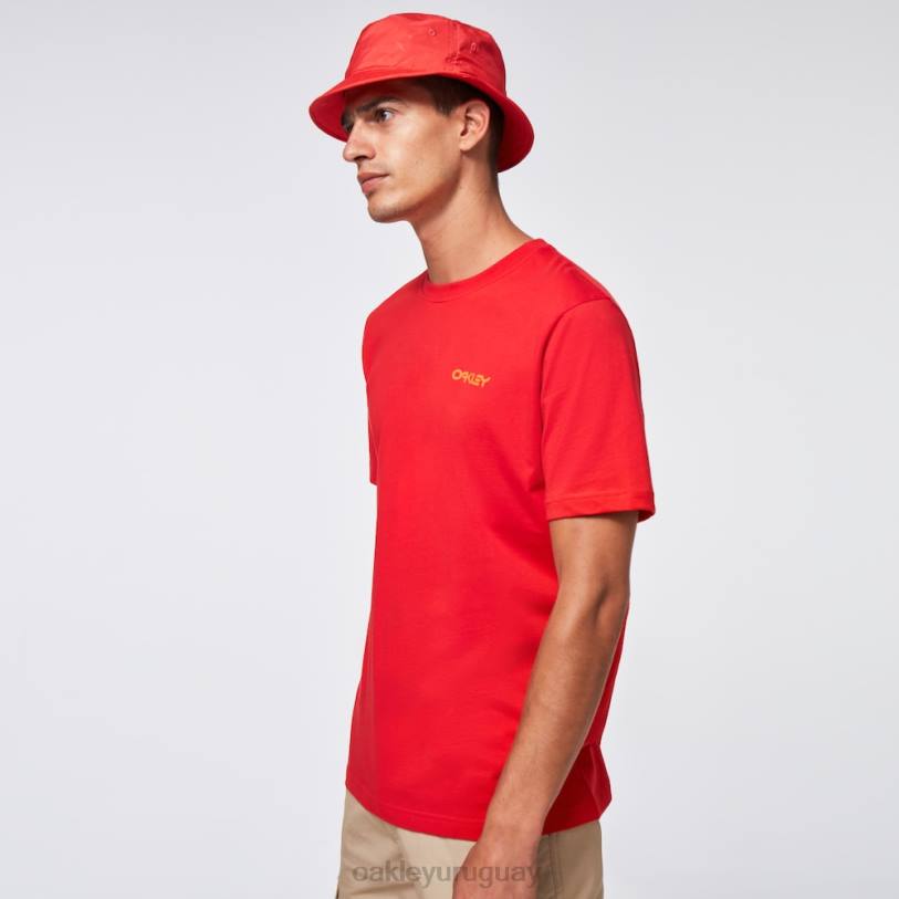Oakley camiseta con visera tradicional XT4H2417 ropa rojo amapola