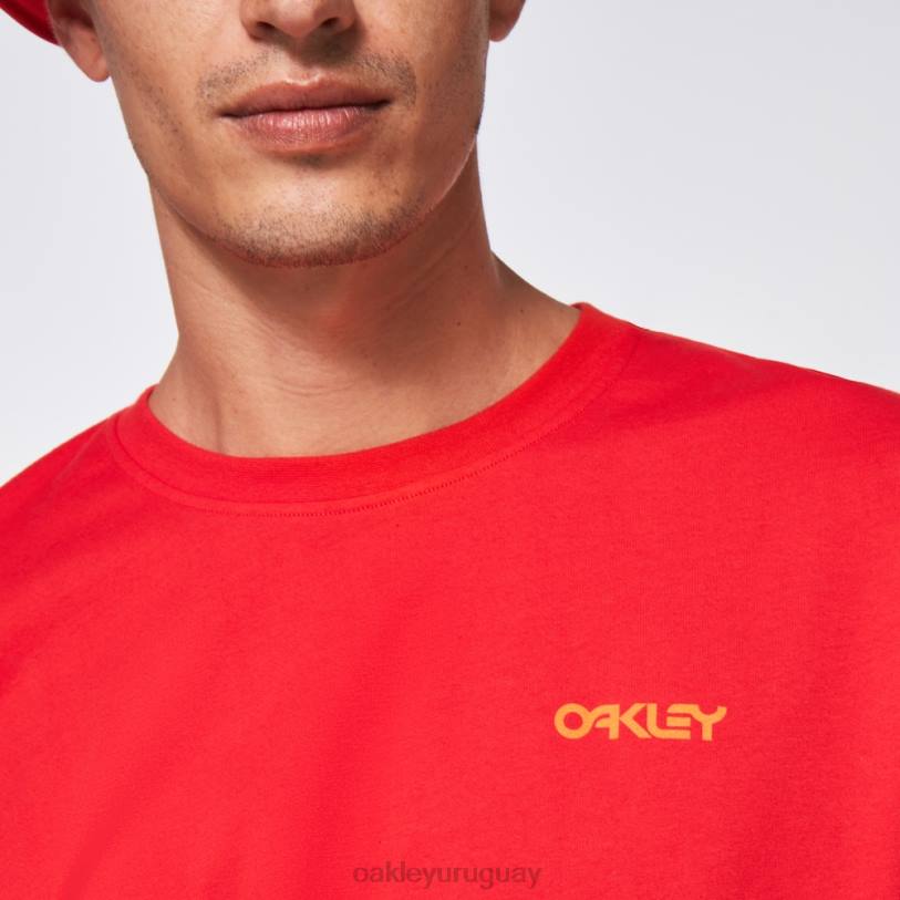 Oakley camiseta con visera tradicional XT4H2417 ropa rojo amapola