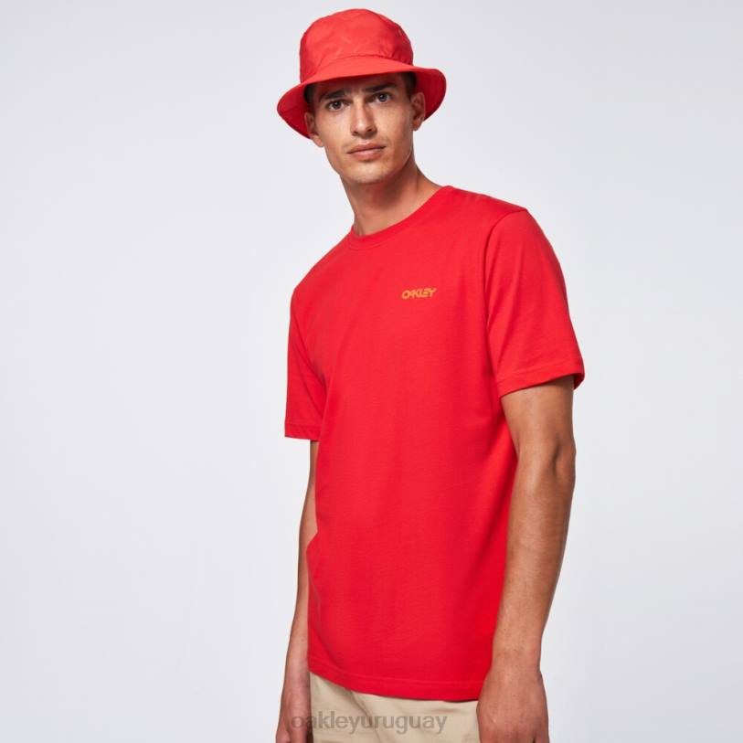 Oakley camiseta con visera tradicional XT4H2417 ropa rojo amapola