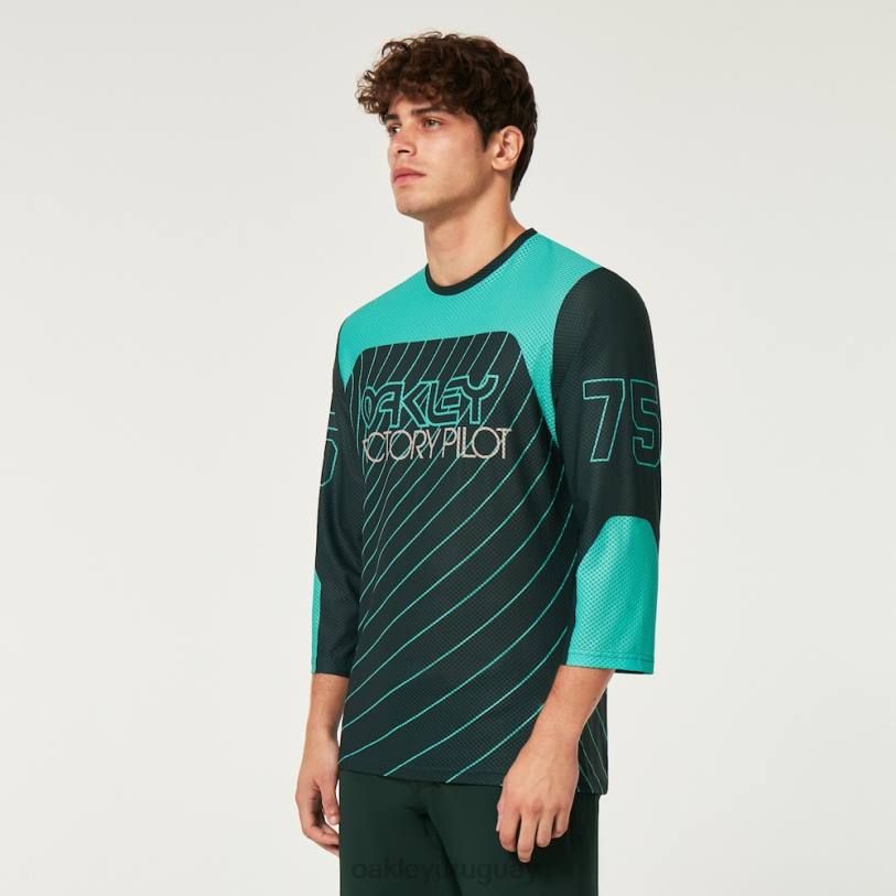 Oakley camiseta de buscador \'75 ls XT4H2274 ropa cazador verde