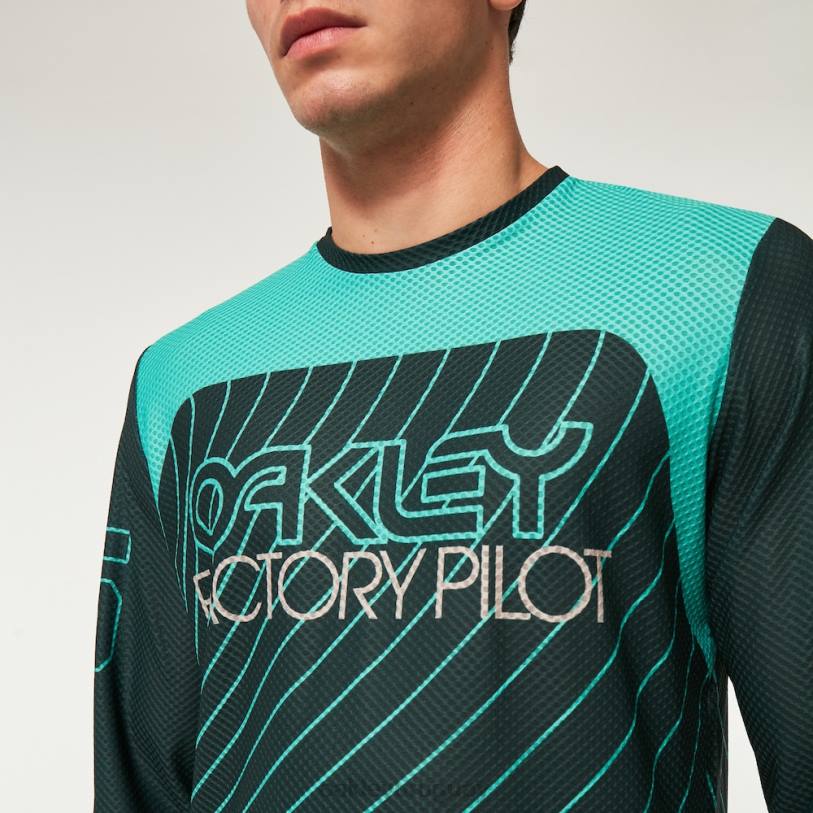 Oakley camiseta de buscador \'75 ls XT4H2274 ropa cazador verde