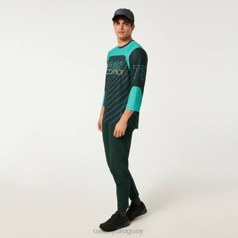Oakley camiseta de buscador \'75 ls XT4H2274 ropa cazador verde