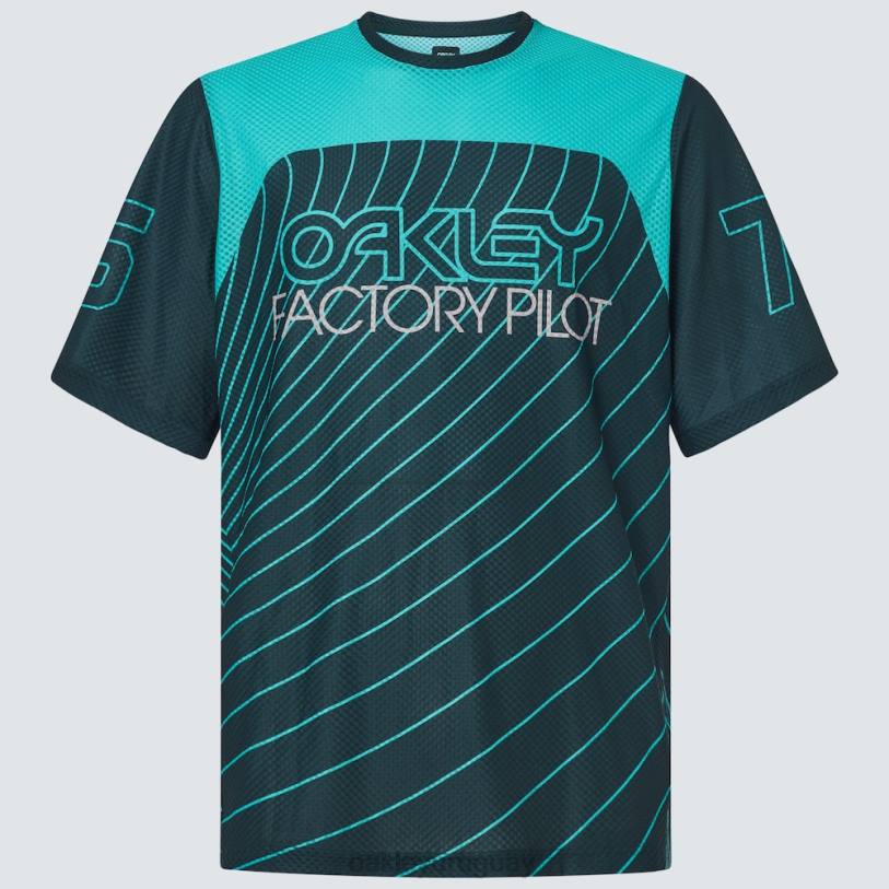 Oakley camiseta de buscador \'75 ss XT4H2271 ropa cazador verde