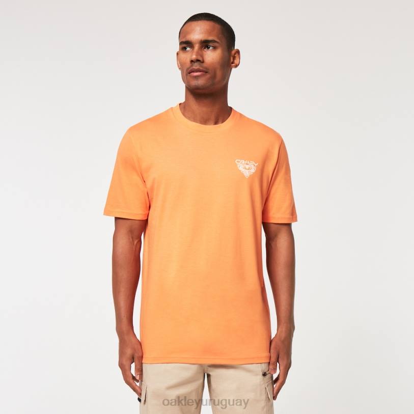 Oakley camiseta de carga dura XT4H2193 ropa naranja suave