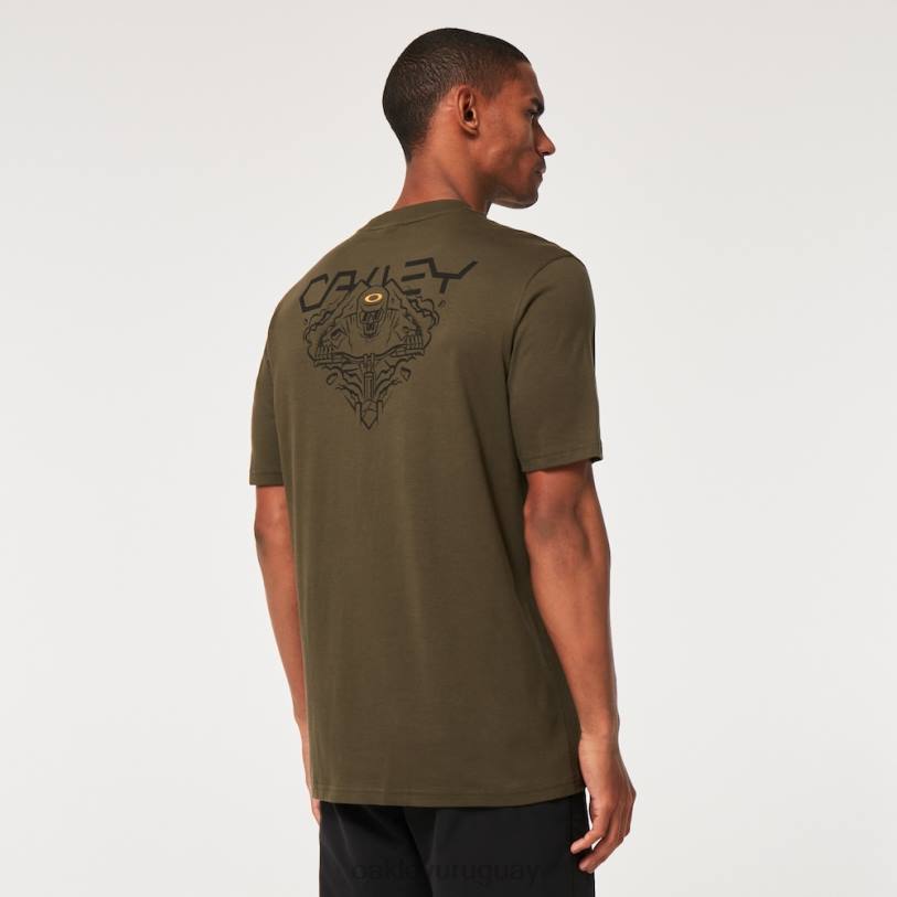 Oakley camiseta de carga dura XT4H2195 ropa nuevo pincel oscuro