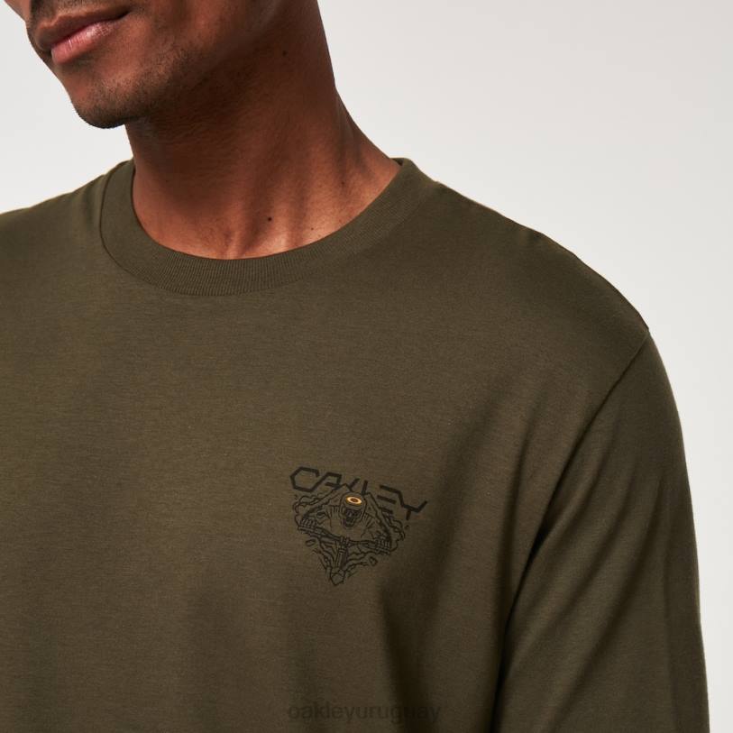 Oakley camiseta de carga dura XT4H2195 ropa nuevo pincel oscuro