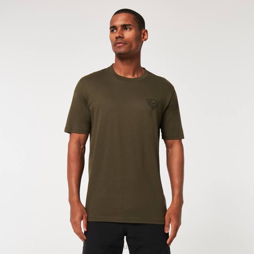 Oakley camiseta de carga dura XT4H2195 ropa nuevo pincel oscuro