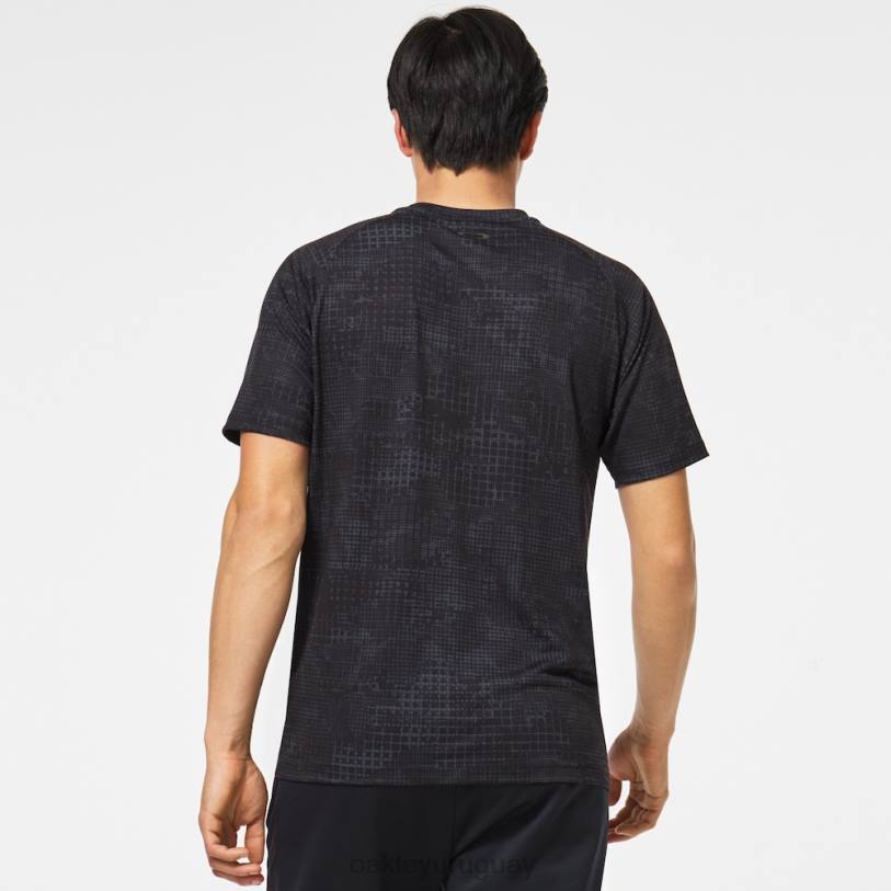 Oakley camiseta de ciencia ficción con corteza XT4H2467 ropa camuflaje espacial negro
