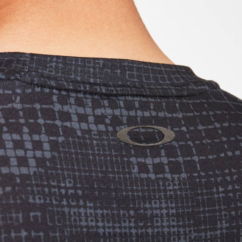 Oakley camiseta de ciencia ficción con corteza XT4H2467 ropa camuflaje espacial negro