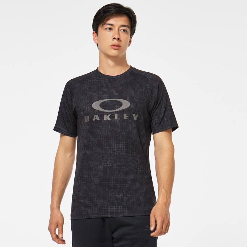 Oakley camiseta de ciencia ficción con corteza XT4H2467 ropa camuflaje espacial negro