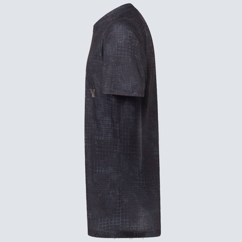 Oakley camiseta de ciencia ficción con corteza XT4H2467 ropa camuflaje espacial negro