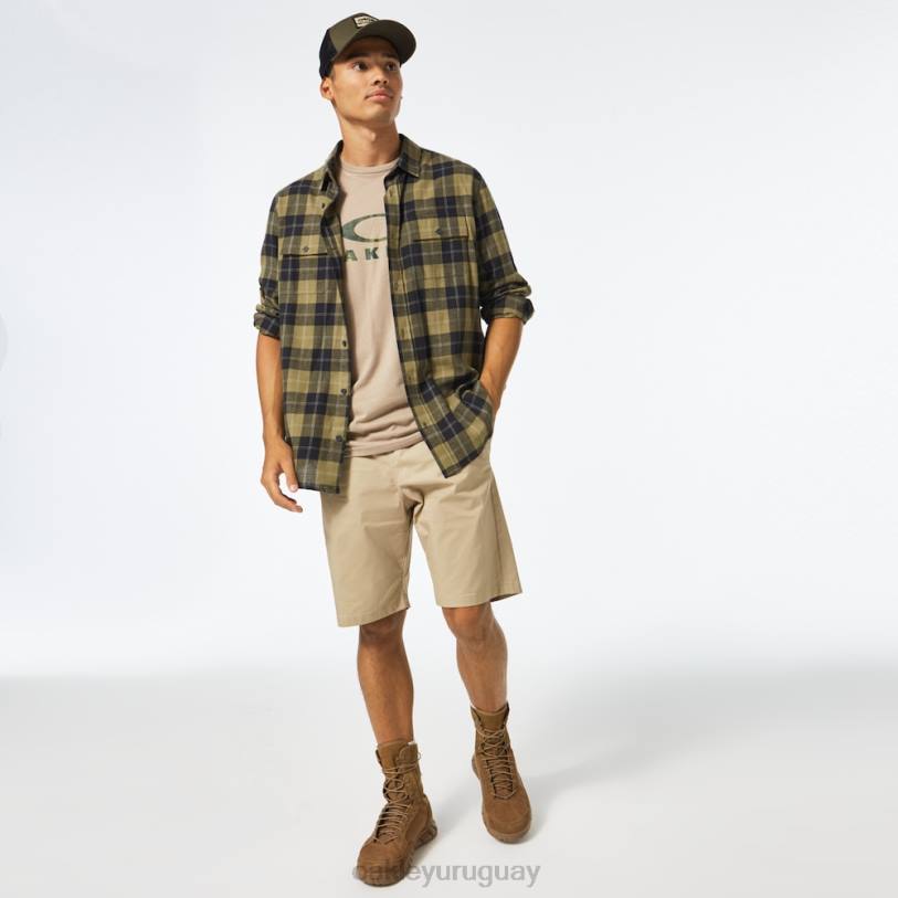 Oakley camiseta de corteza de camuflaje XT4H2523 ropa marrón