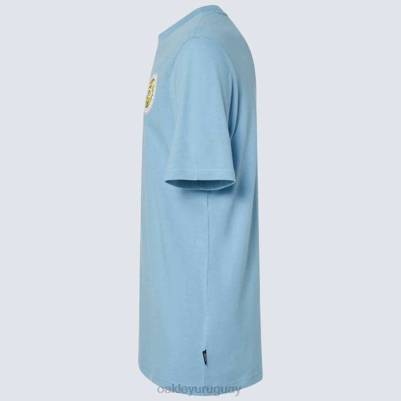 Oakley camiseta de golf mental XT4H2210 ropa azul lavado a la piedra