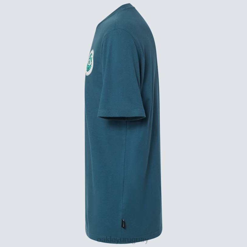 Oakley camiseta de golf mental XT4H2211 ropa azul petróleo