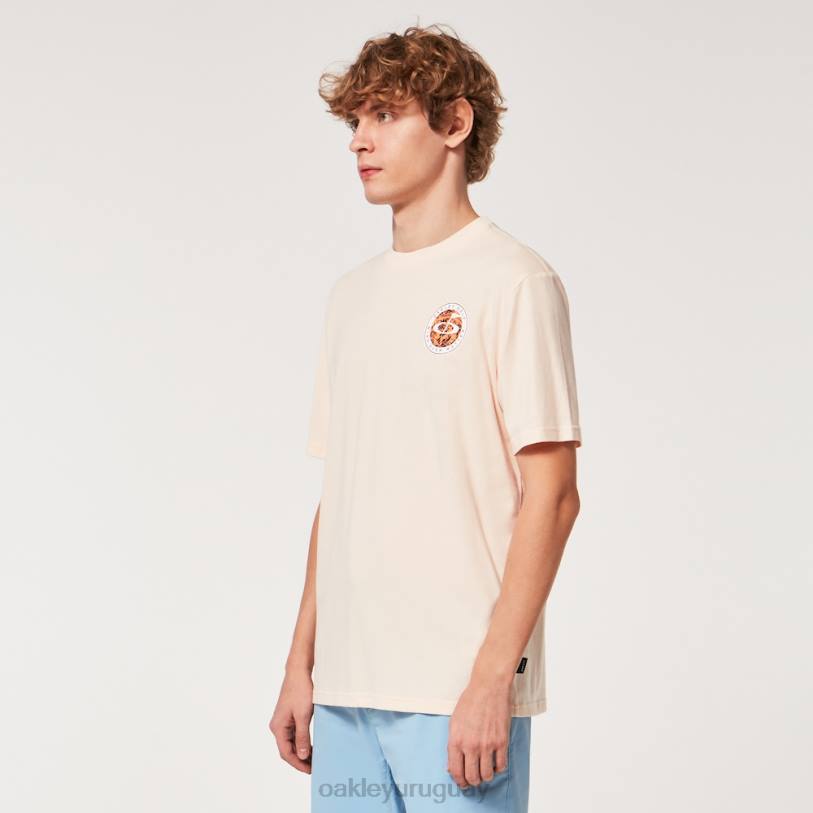 Oakley camiseta de golf mental XT4H2212 ropa naranja pastel