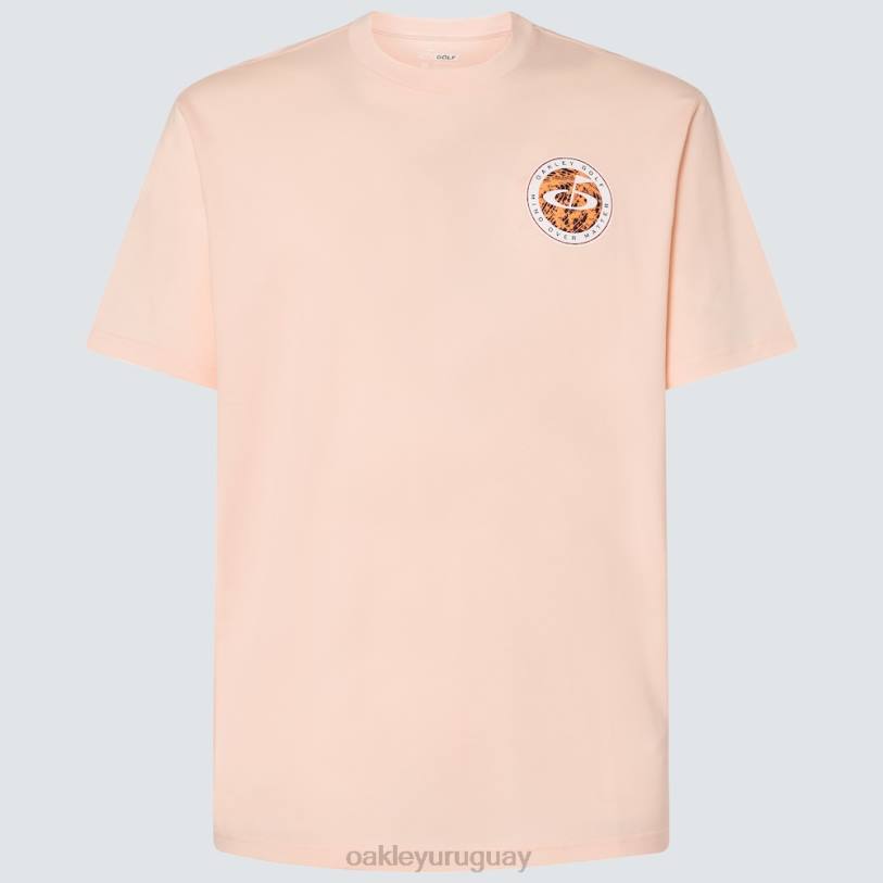 Oakley camiseta de golf mental XT4H2212 ropa naranja pastel