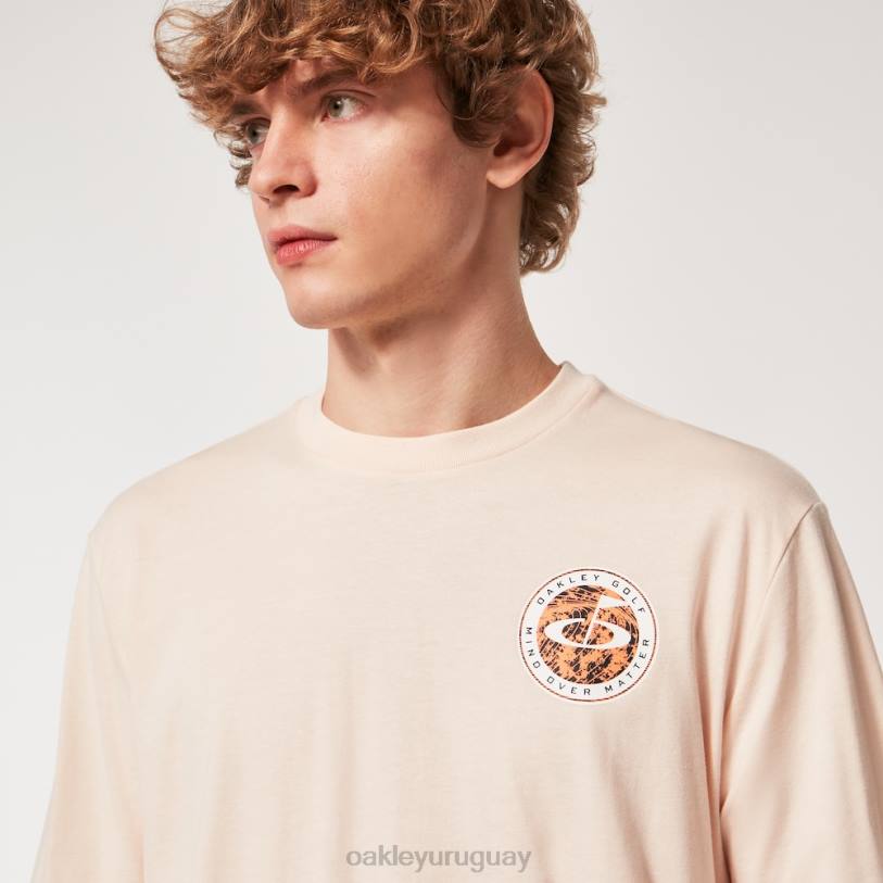 Oakley camiseta de golf mental XT4H2212 ropa naranja pastel