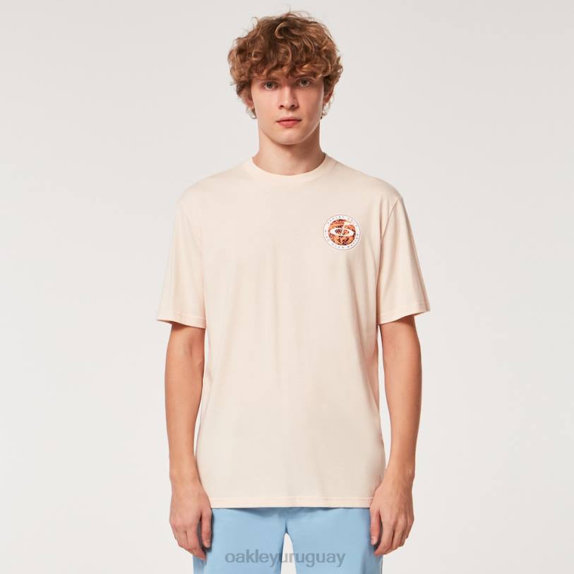 Oakley camiseta de golf mental XT4H2212 ropa naranja pastel