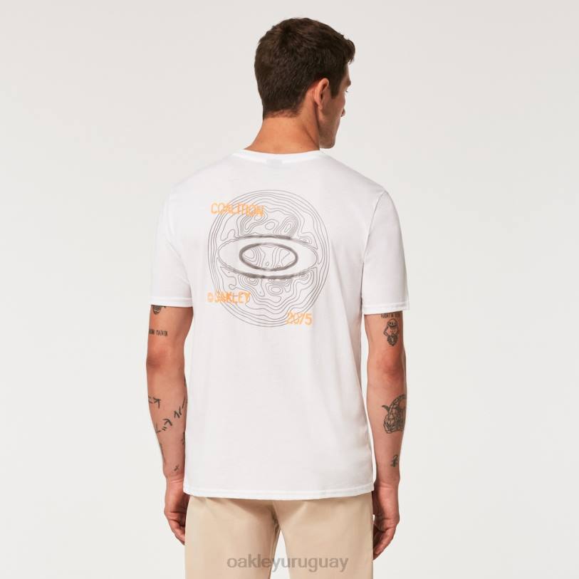 Oakley camiseta de la futura coalición XT4H2290 ropa blanco