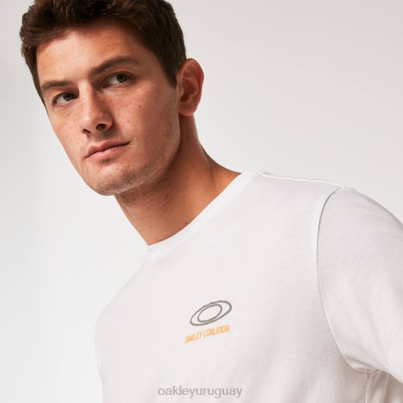 Oakley camiseta de la futura coalición XT4H2290 ropa blanco