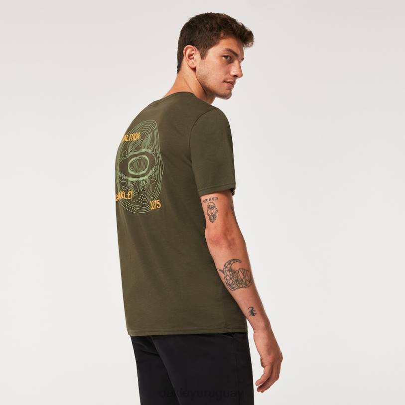 Oakley camiseta de la futura coalición XT4H2291 ropa nuevo pincel oscuro