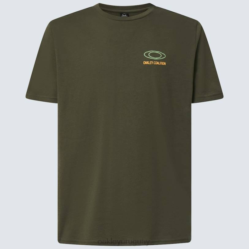 Oakley camiseta de la futura coalición XT4H2291 ropa nuevo pincel oscuro