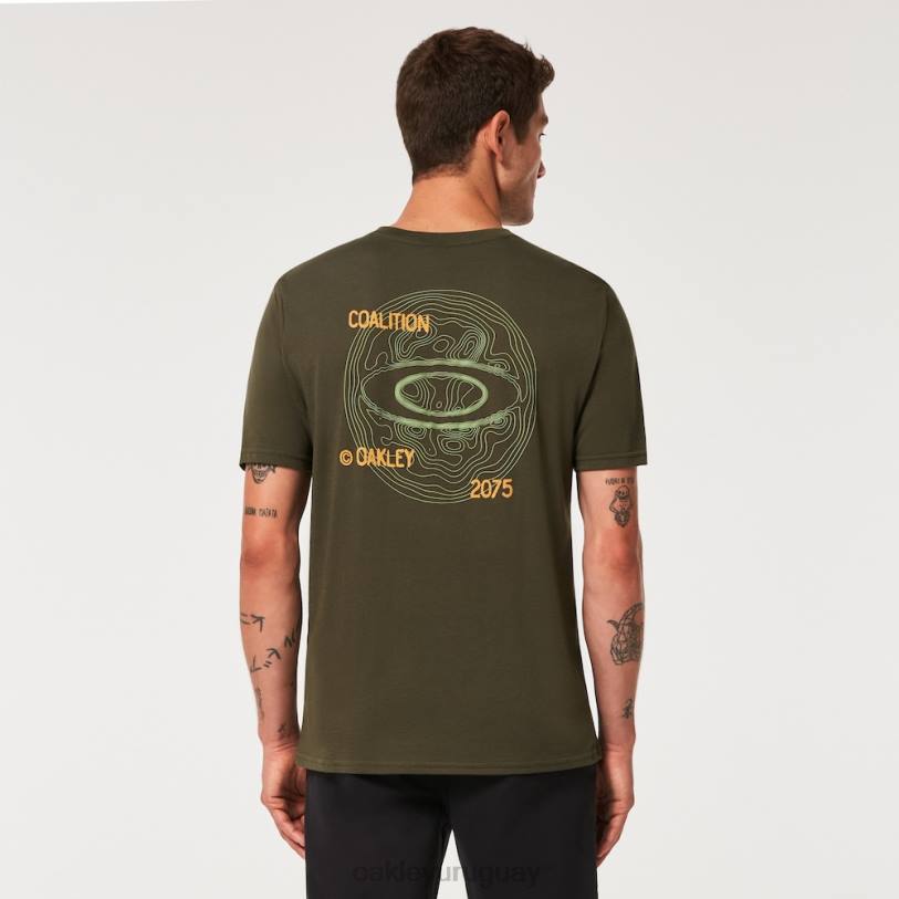 Oakley camiseta de la futura coalición XT4H2291 ropa nuevo pincel oscuro