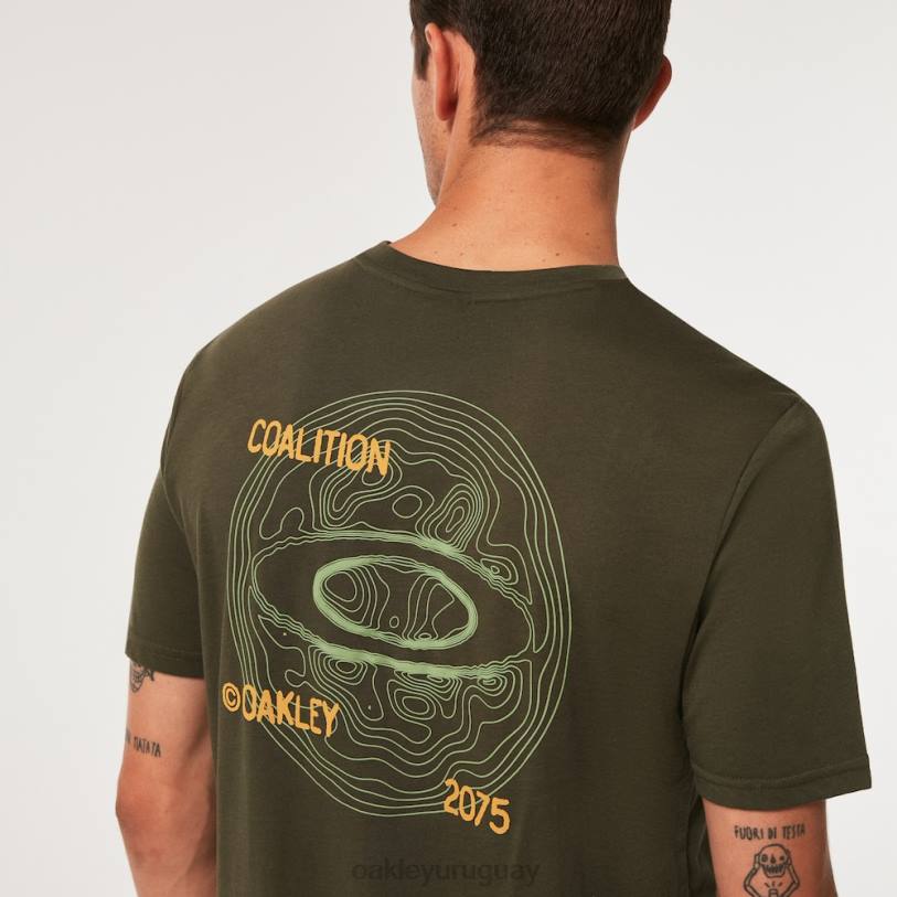 Oakley camiseta de la futura coalición XT4H2291 ropa nuevo pincel oscuro