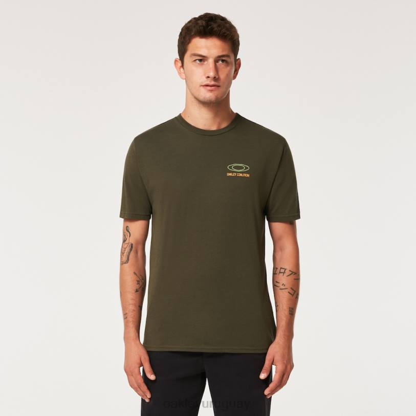 Oakley camiseta de la futura coalición XT4H2291 ropa nuevo pincel oscuro
