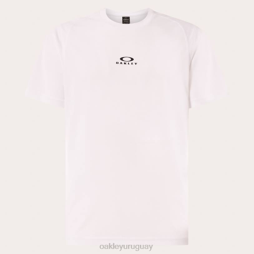 Oakley camiseta de manga corta de entrenamiento fundamental XT4H2407 ropa blanco