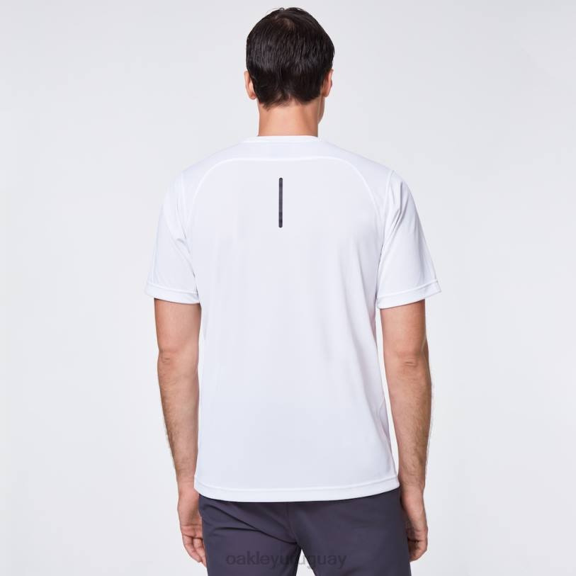 Oakley camiseta de manga corta de entrenamiento fundamental XT4H2407 ropa blanco