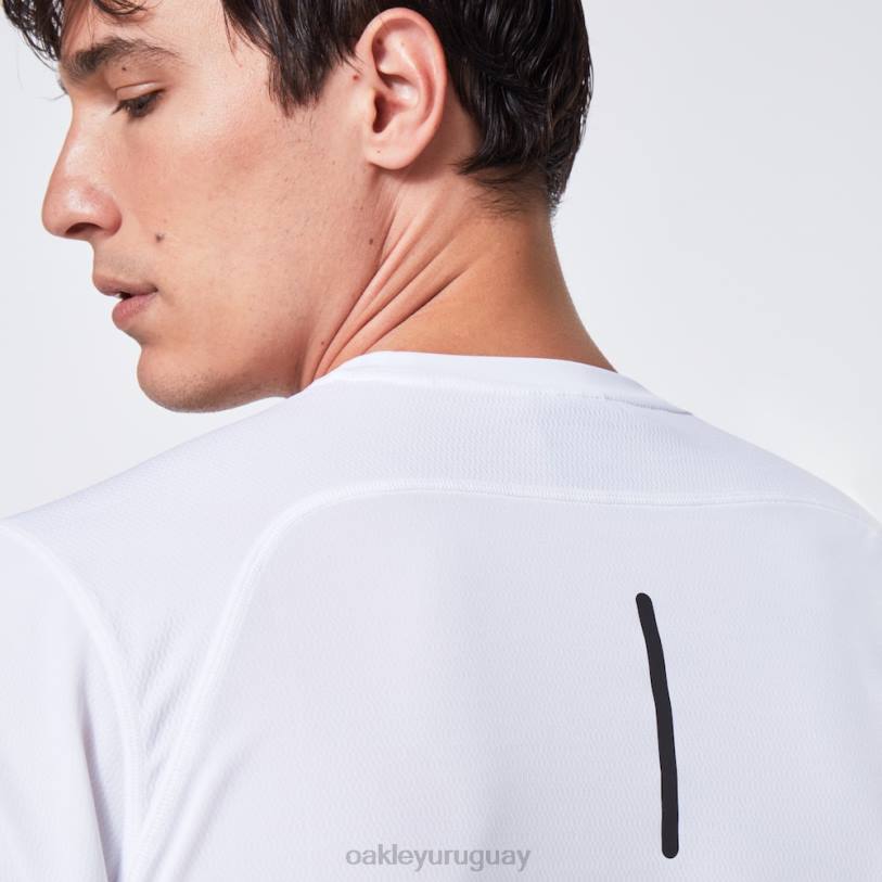 Oakley camiseta de manga corta de entrenamiento fundamental XT4H2407 ropa blanco