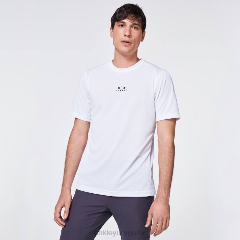 Oakley camiseta de manga corta de entrenamiento fundamental XT4H2407 ropa blanco