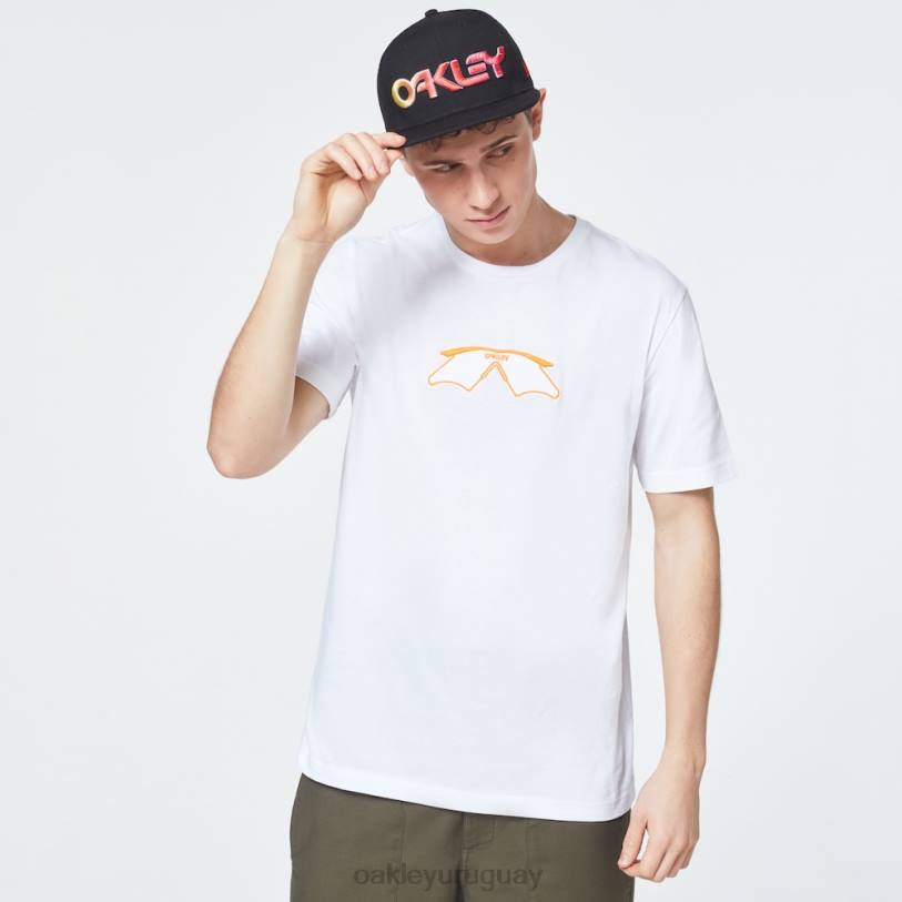 Oakley camiseta de manga corta mumbo XT4H2405 ropa blanco