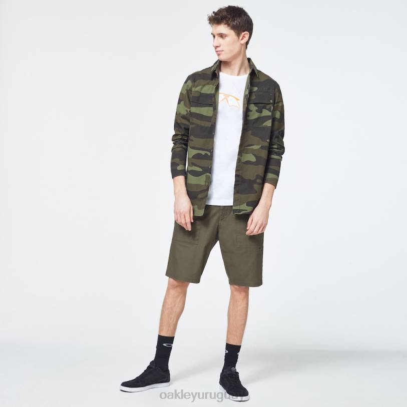 Oakley camiseta de manga corta mumbo XT4H2405 ropa blanco