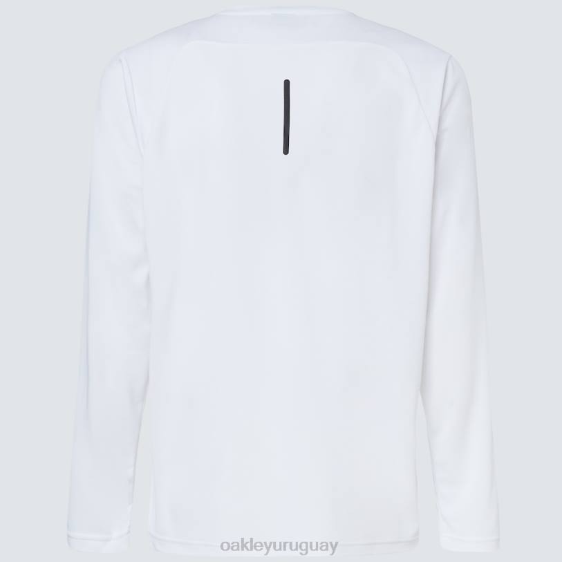 Oakley camiseta de manga larga de entrenamiento fundamental XT4H2409 ropa blanco