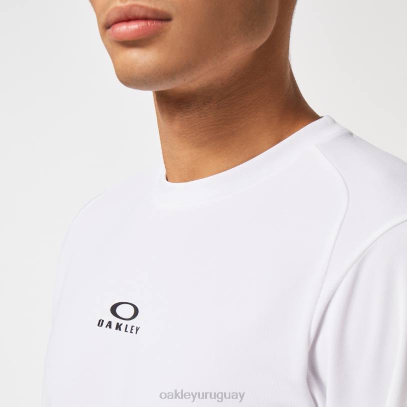 Oakley camiseta de manga larga de entrenamiento fundamental XT4H2409 ropa blanco